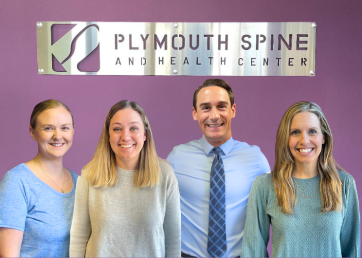 Dr. Reese Shanahan and team at Plymouth Spine and Health Center